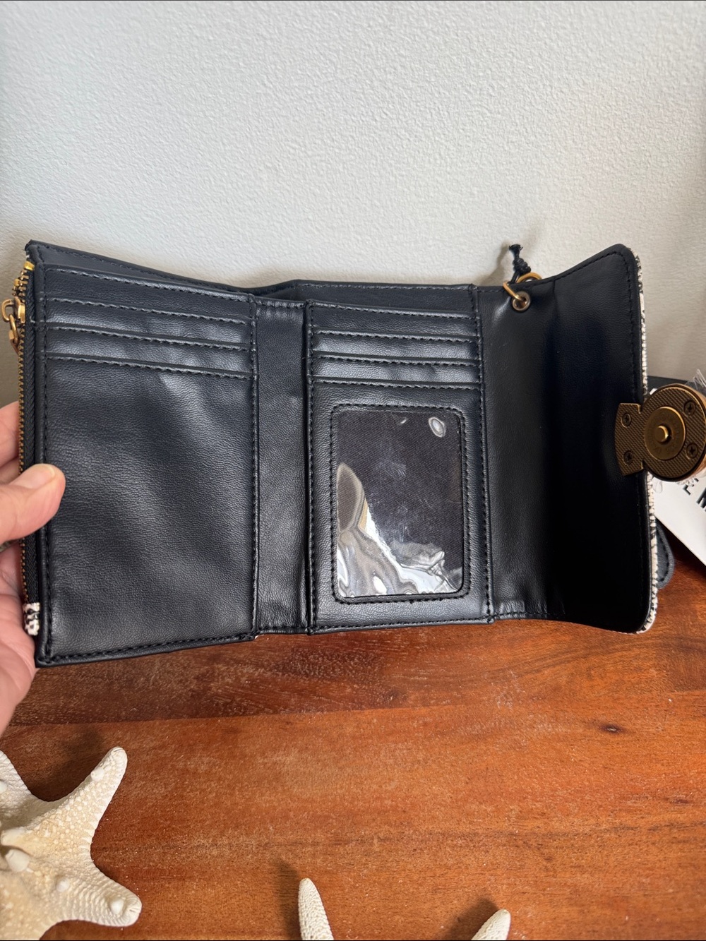 Steve Madden NWT Snake-Print Wristlet - Picture 6 of 10